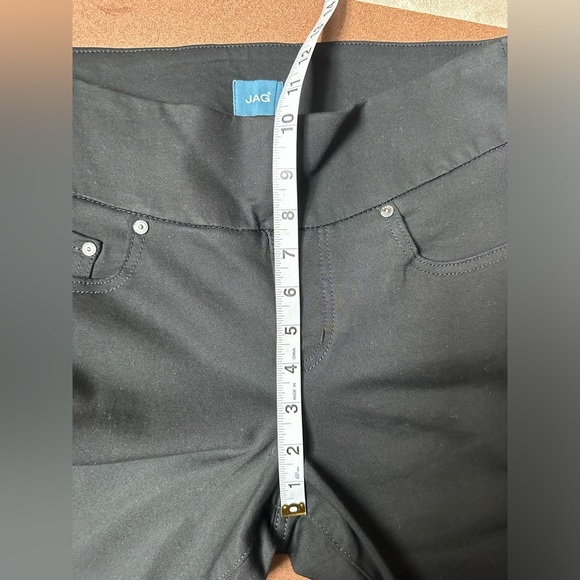 JAG Classic Pull-On Nora Mid Rise Skinny Jeans in Forever Black Size 10 NWT - Picture 10 of 14